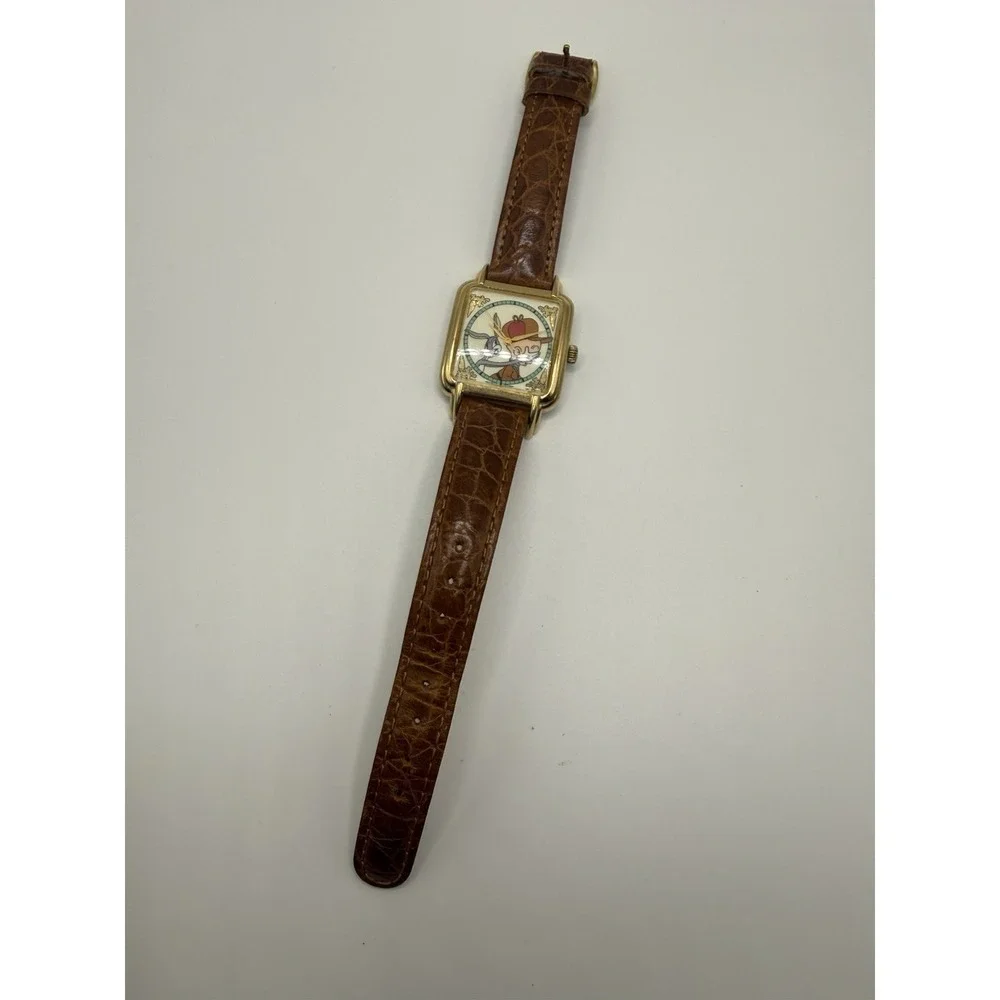 VTG Warner‎ Bros Bugs Bunny Elmer Fudd Looney Tunes Watch WB Collection Rare